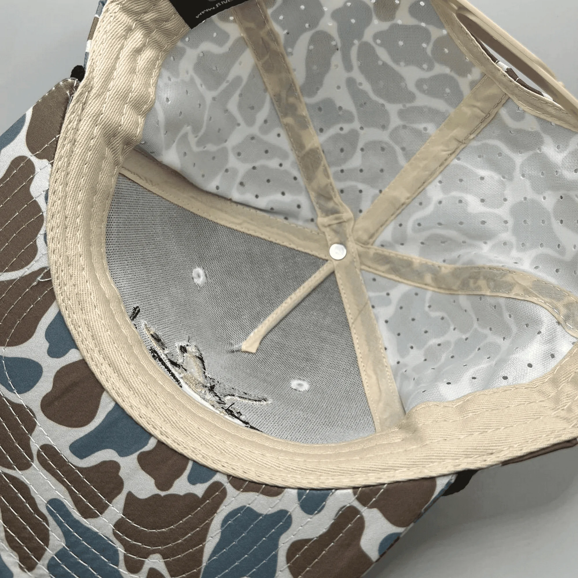 Blue Camo Duck Rope Hat - Image 3