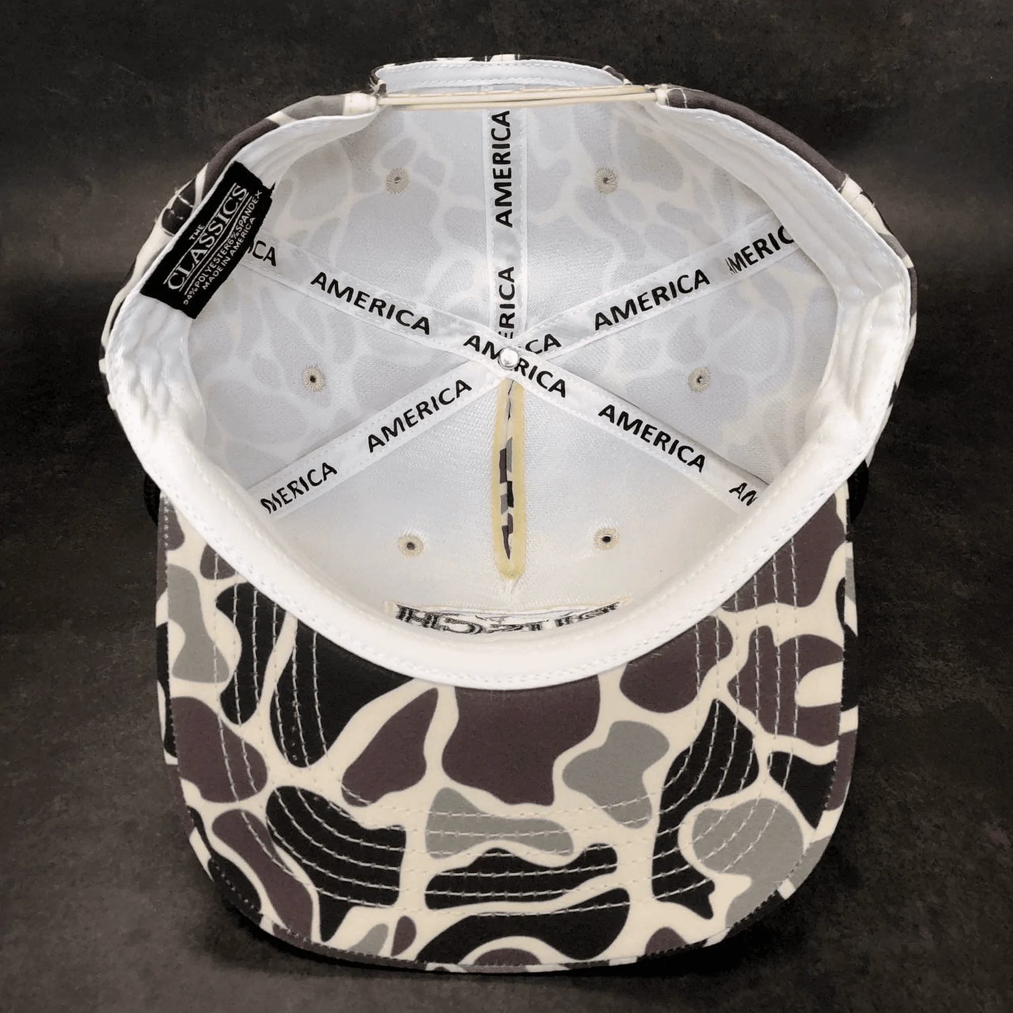 Retro Camo Brew Snapback - Image 3