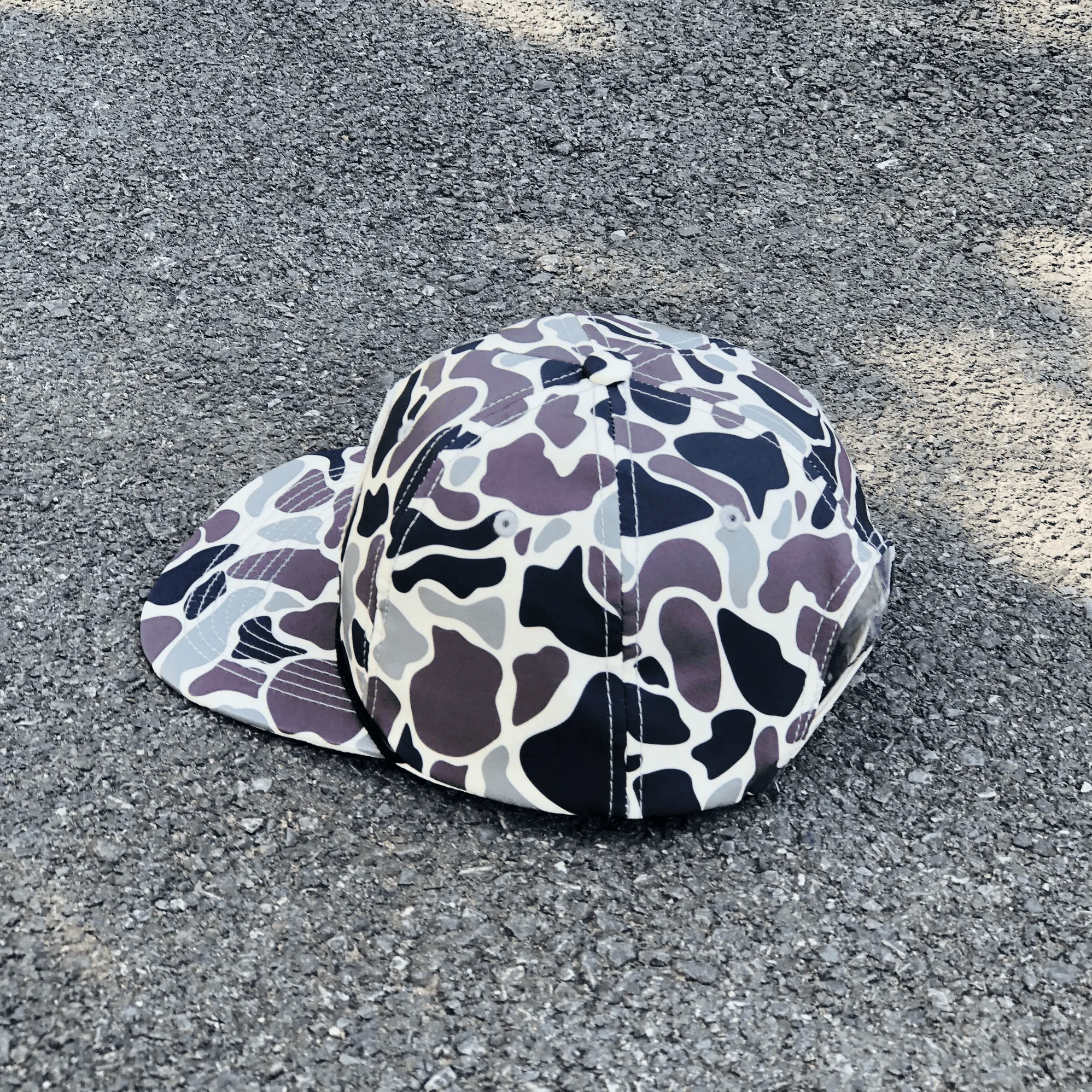 Busch Light Retro Vintage Smokeshow Camo Snapback Hat - Image 2