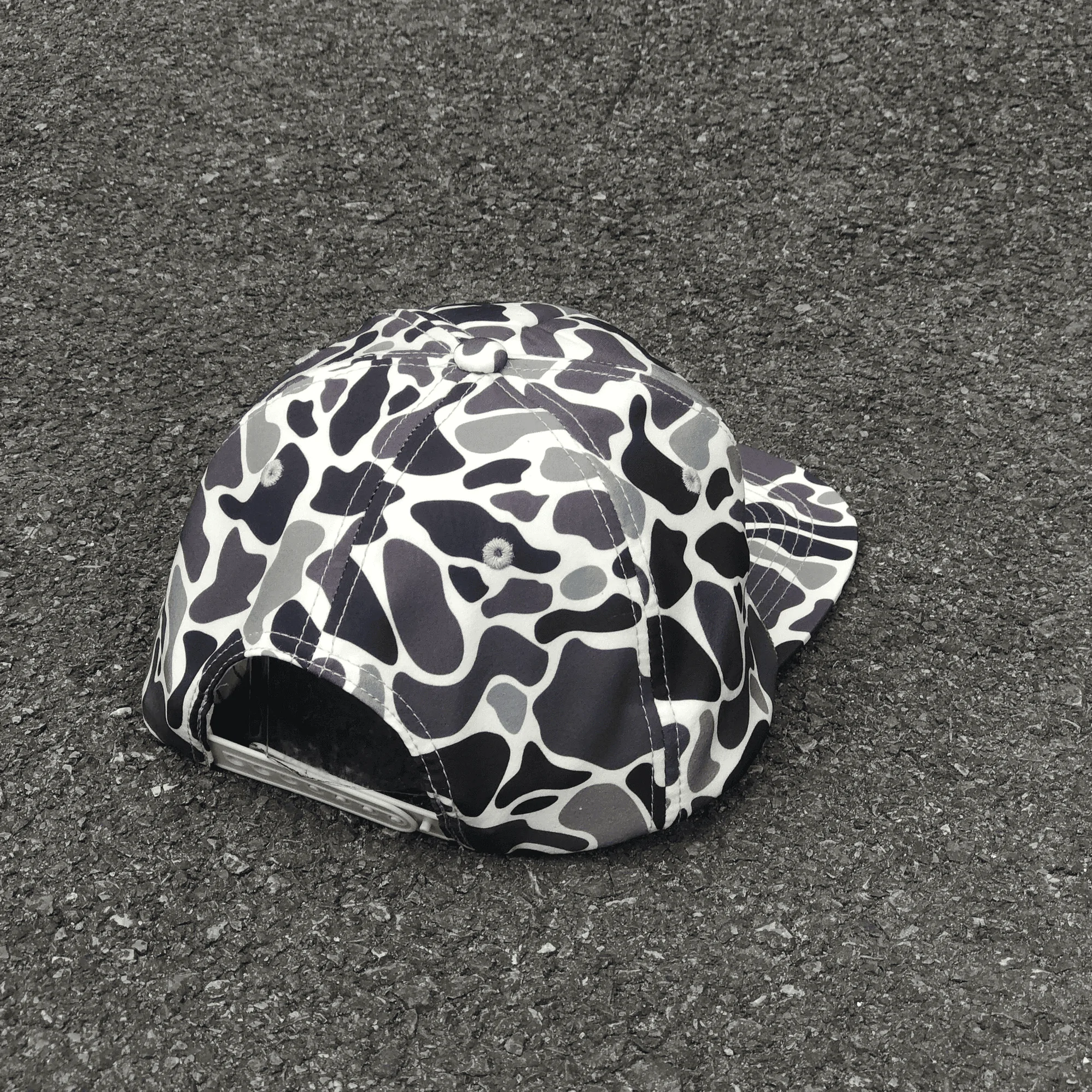 Coors Cattle Retro Vintage Camo Rope brim Snapback Hat - Image 4