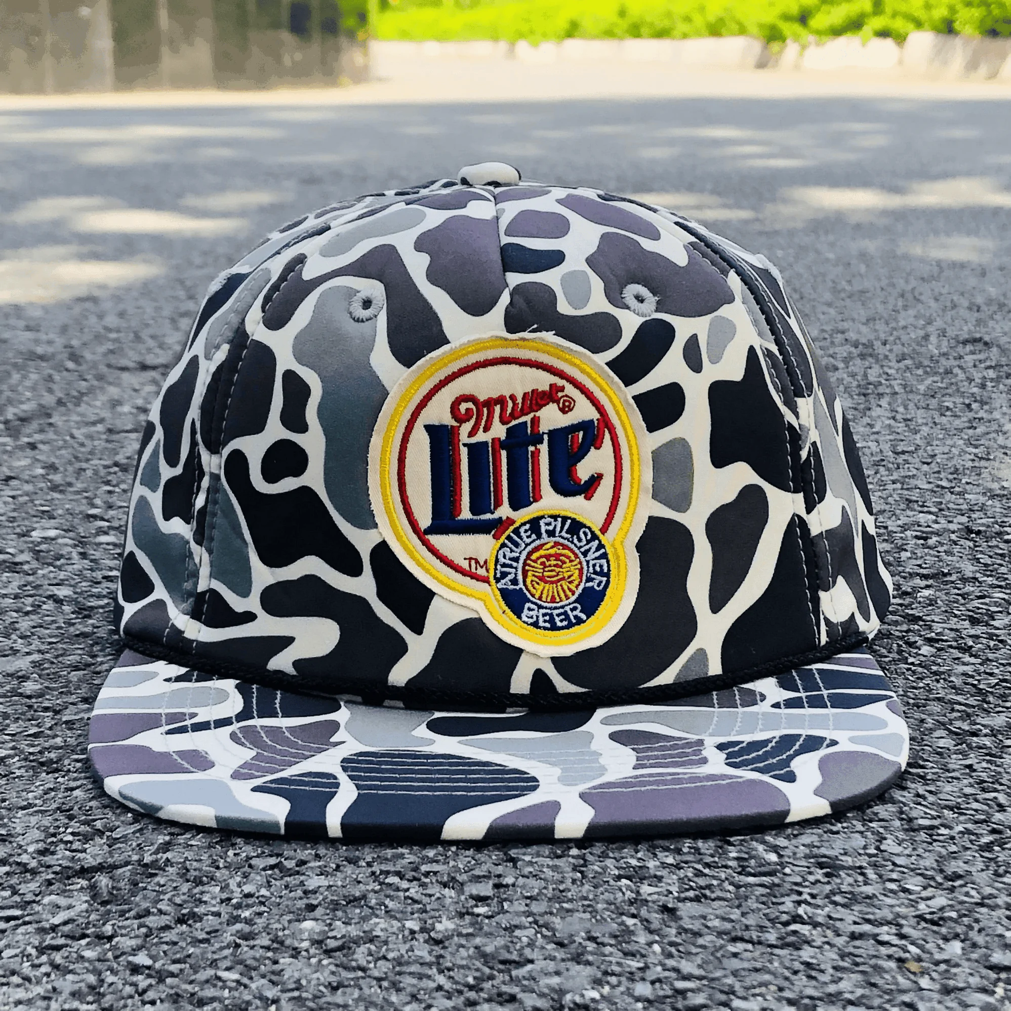 Jungle Camo Retro Snapback