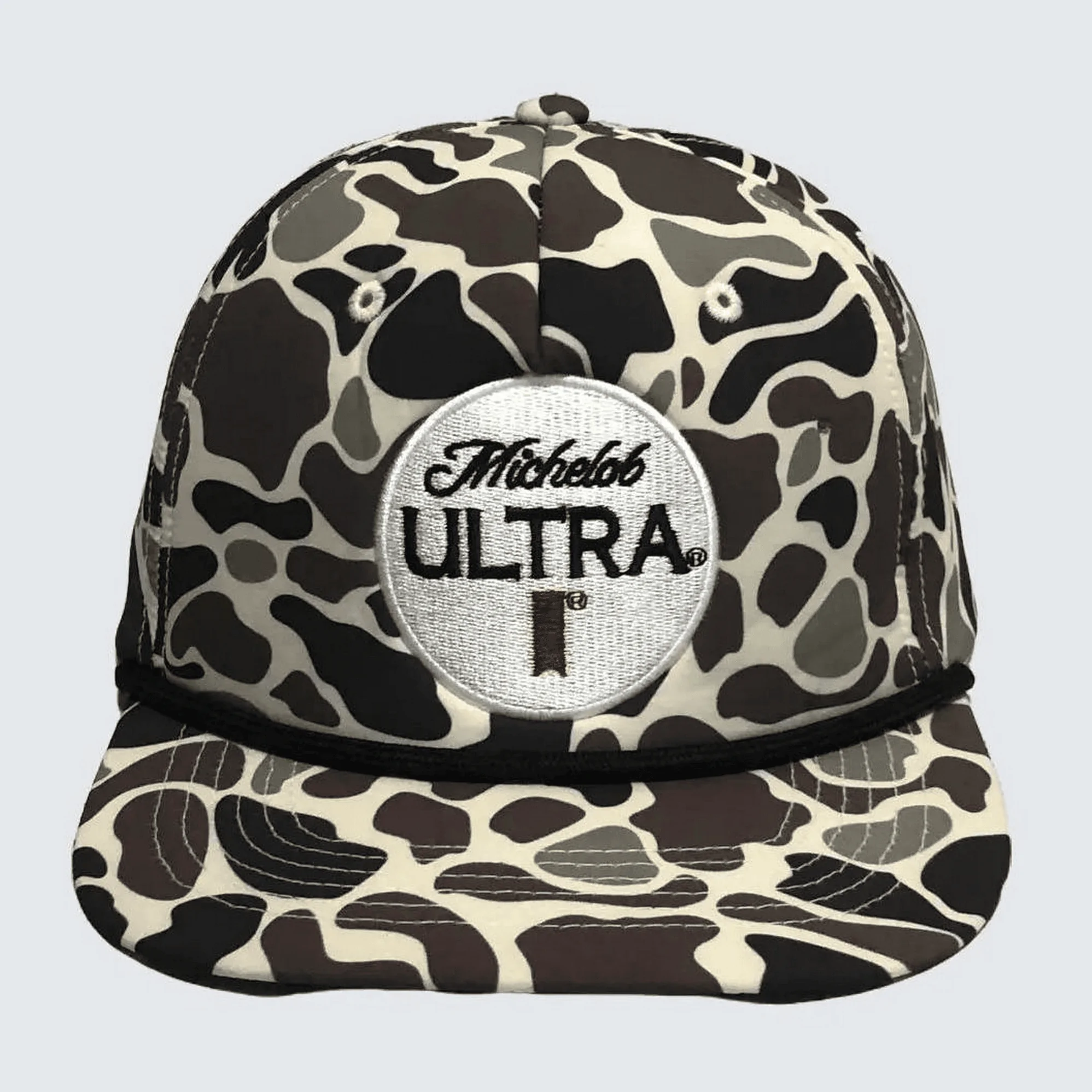Michelob Ultra Vintage Style Camo SnapBack Rope Beer Hat