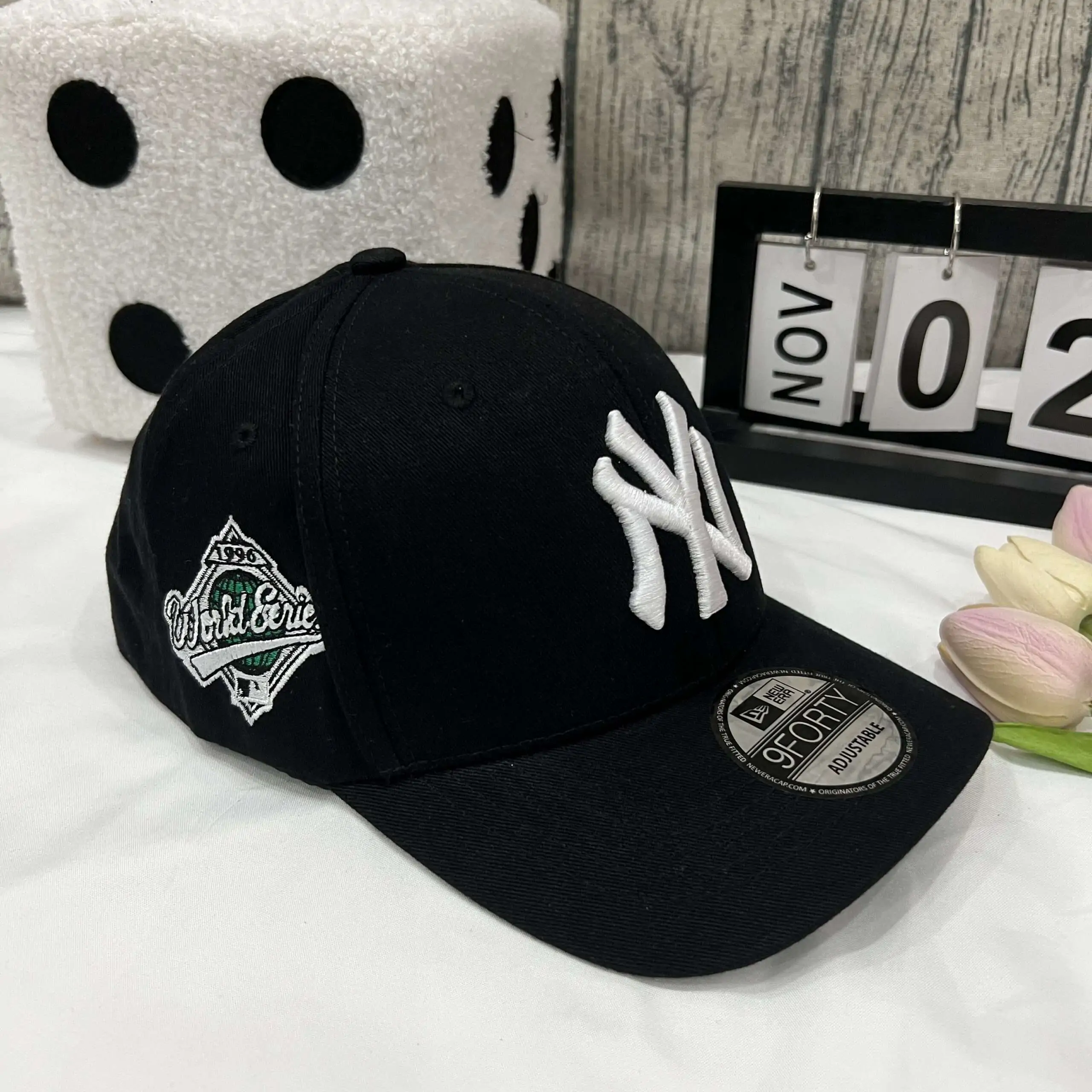 NEW YORK YANKEES NAVY 9FIFTY STRETCH SNAP CAP - Image 3