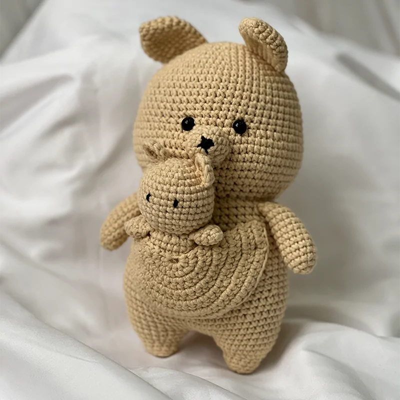 Winnie the Pooh Kanga và Roo Crochet - Image 5