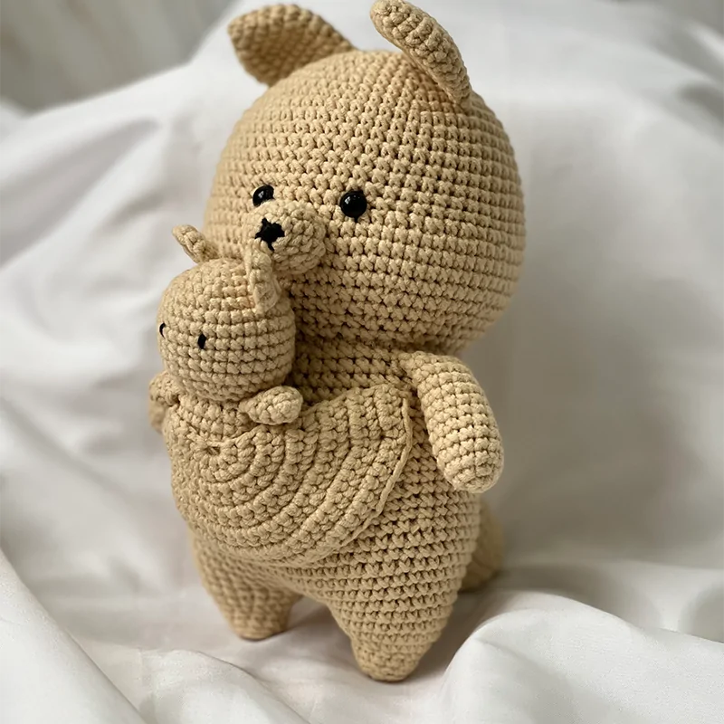 Winnie the Pooh Kanga và Roo Crochet - Image 4