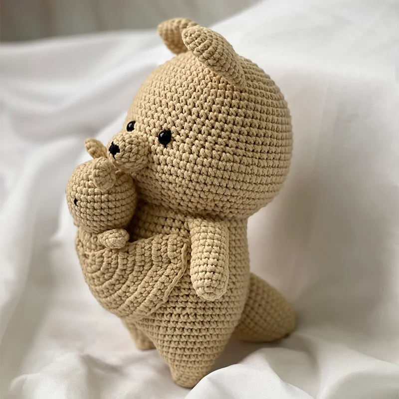 Winnie the Pooh Kanga và Roo Crochet - Image 3
