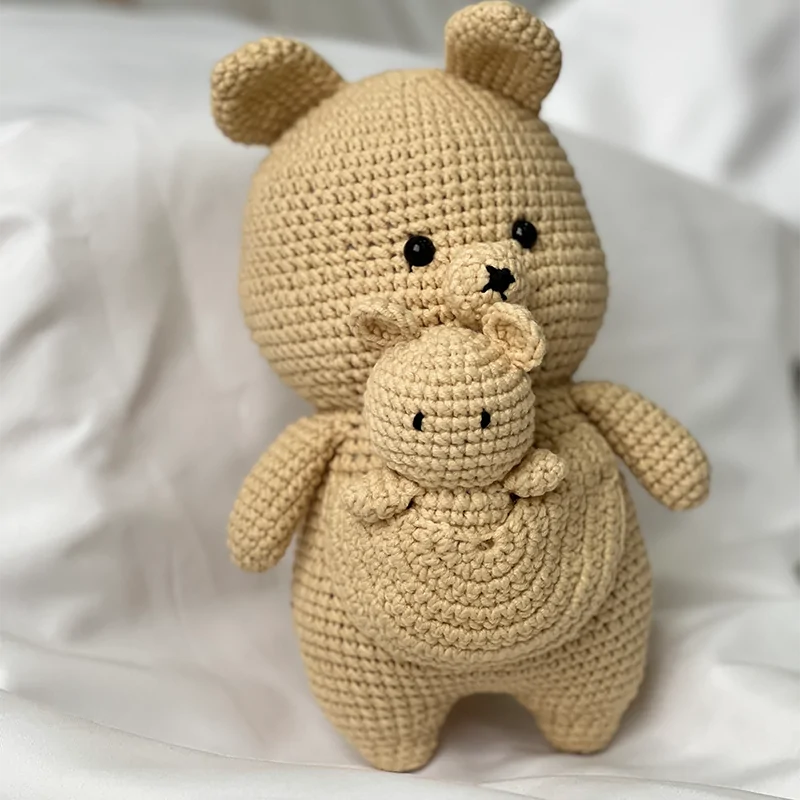 Winnie the Pooh Kanga và Roo Crochet - Image 2
