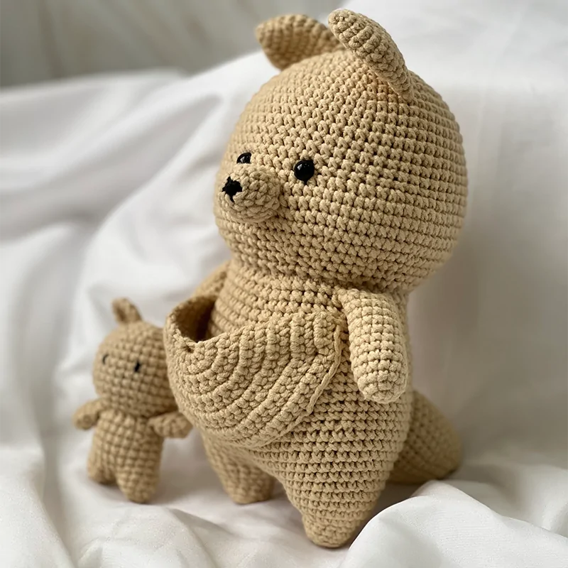 Winnie the Pooh Kanga và Roo Crochet - Image 6
