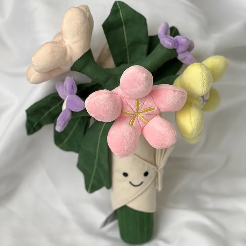 Jellycat Amuseables Plush Flower Bouquet - Image 3