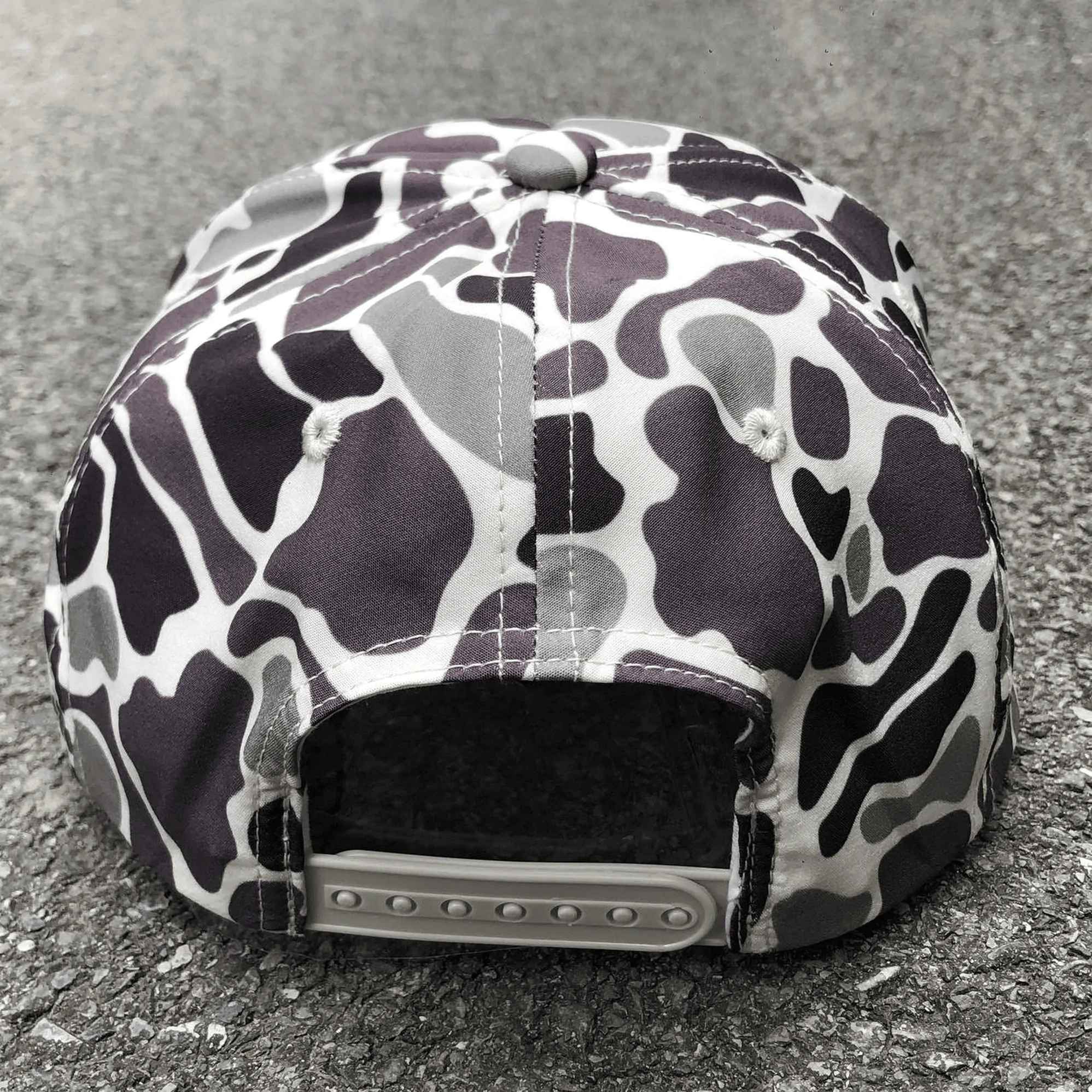 Camo SnapBack Hat with Shooters Patch for Men - Image 5