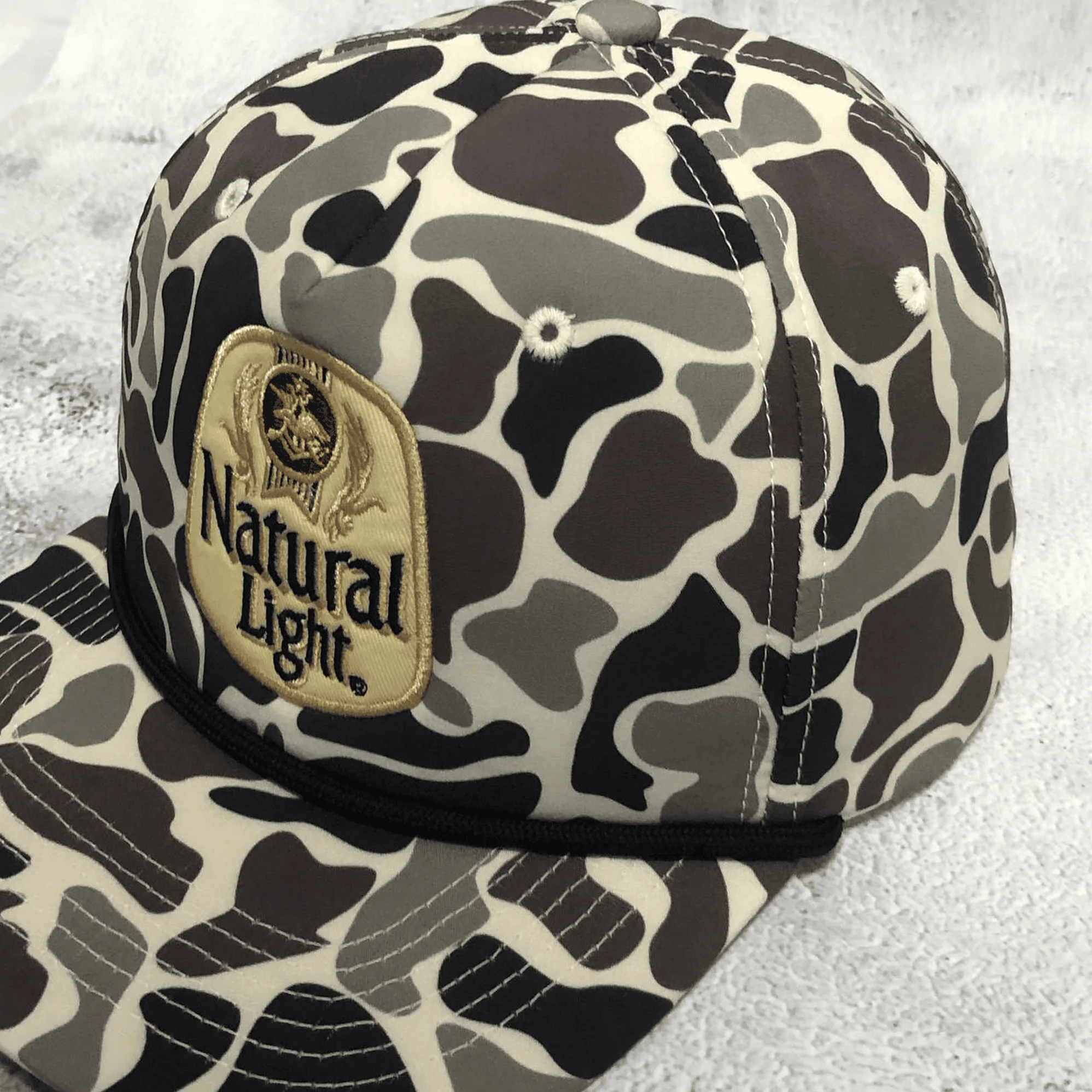 Retro Camo Snapback - Image 2