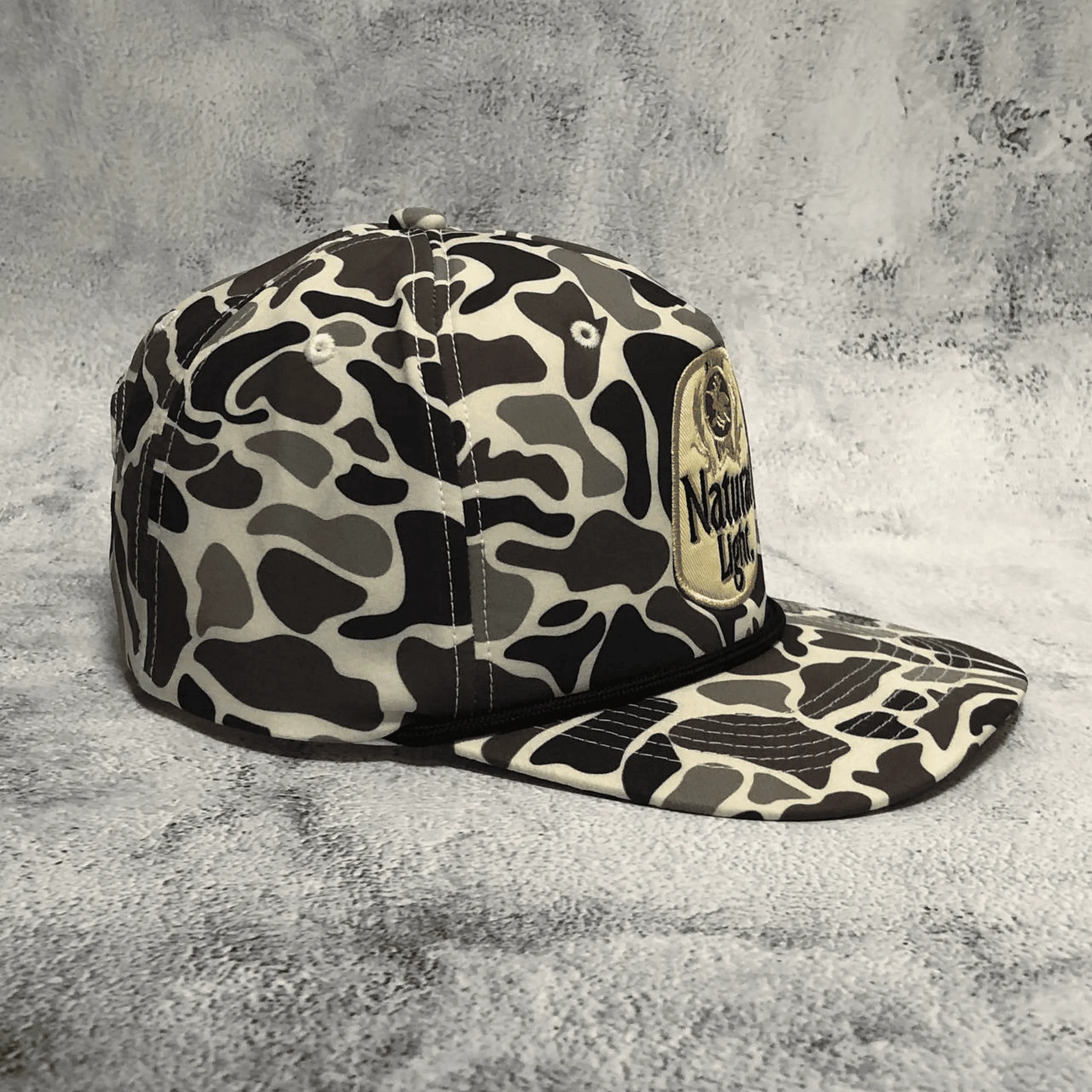 Retro Camo Snapback - Image 5