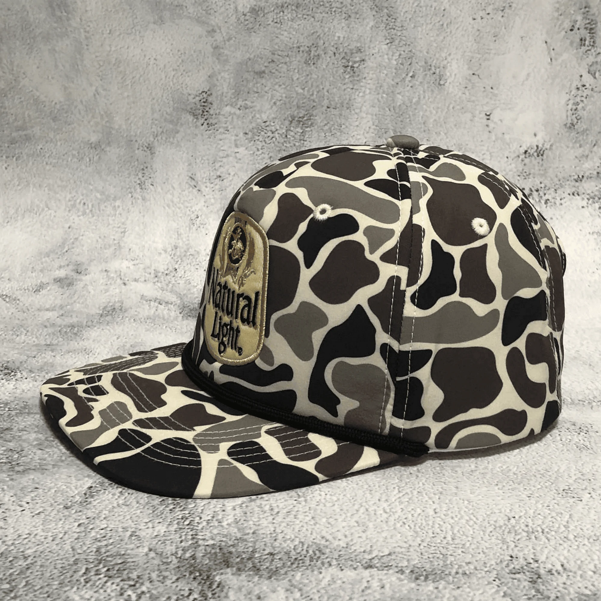 Retro Camo Snapback - Image 4