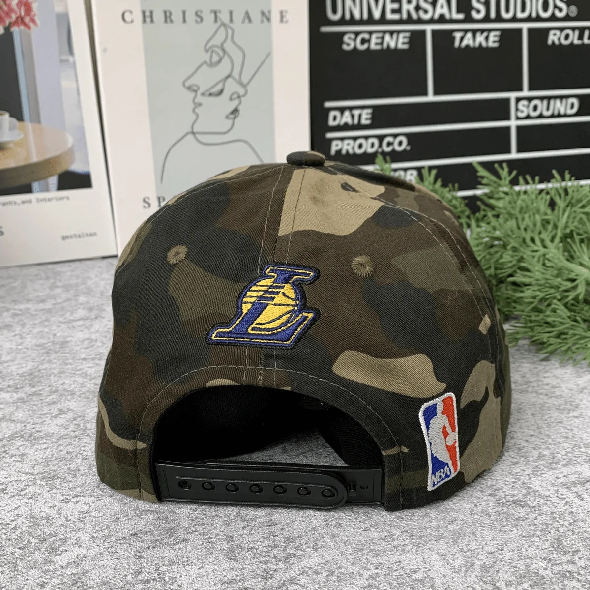 Los Angeles Lakers Hat Cap Fitted Mens New Era 59th Black NBA HWC Sports - Image 3