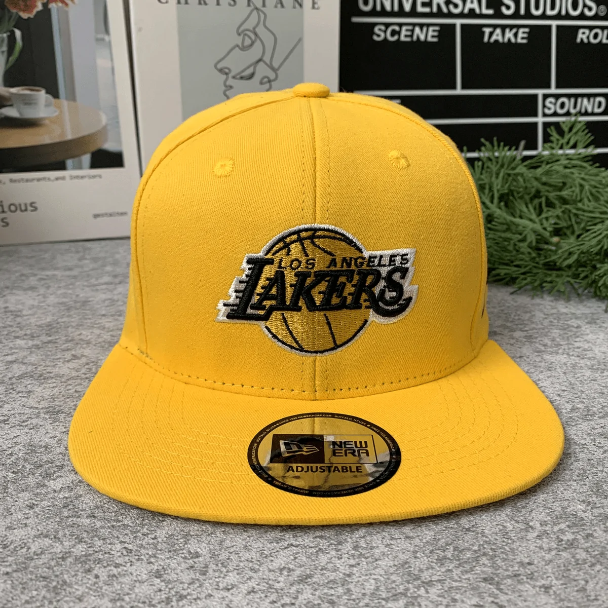 Los Angeles Lakers Hat Cap Fitted Mens New Era 59th Black NBA HWC Sports - Image 10
