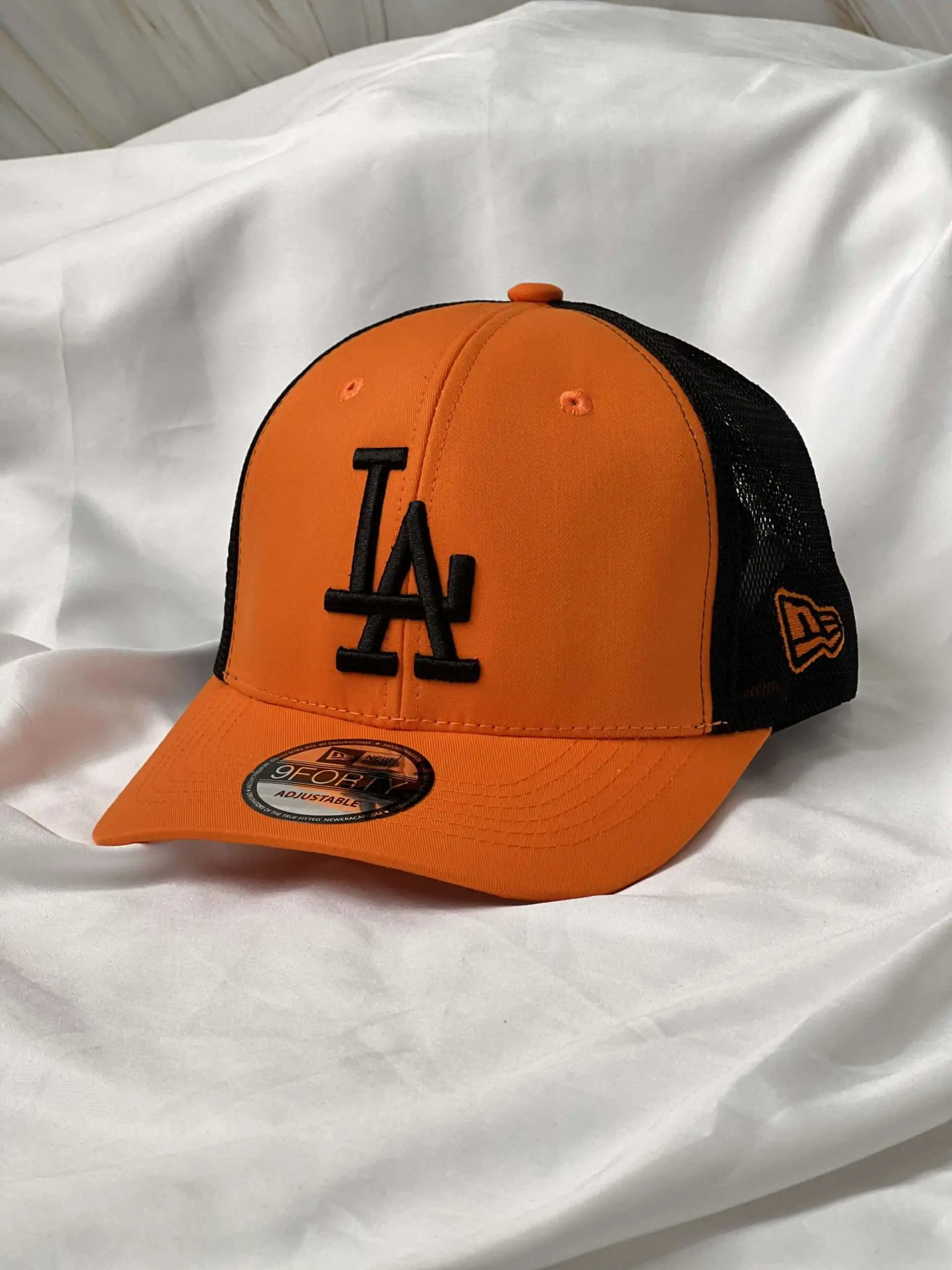 MLB LOS ANGELES DODGERS BASIC BLACK 9FORTY AF TRUCKER CAP - Image 6
