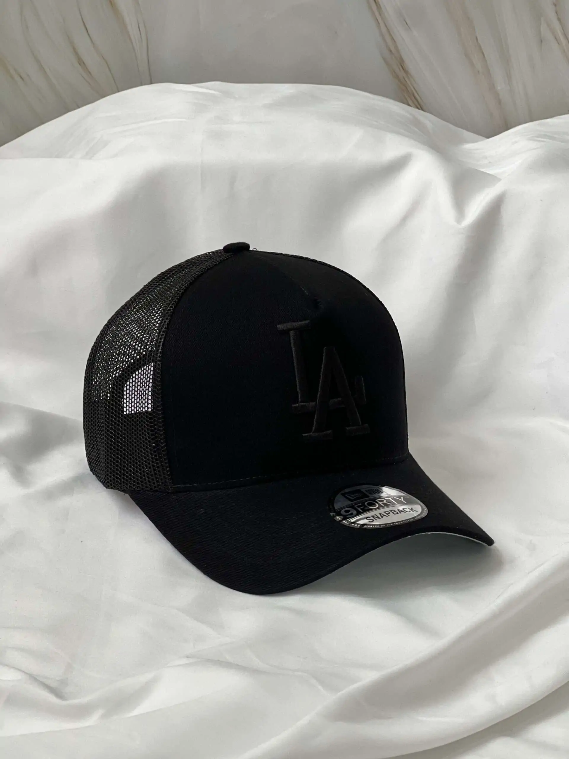 MLB LOS ANGELES DODGERS BASIC BLACK 9FORTY AF TRUCKER CAP - Image 15