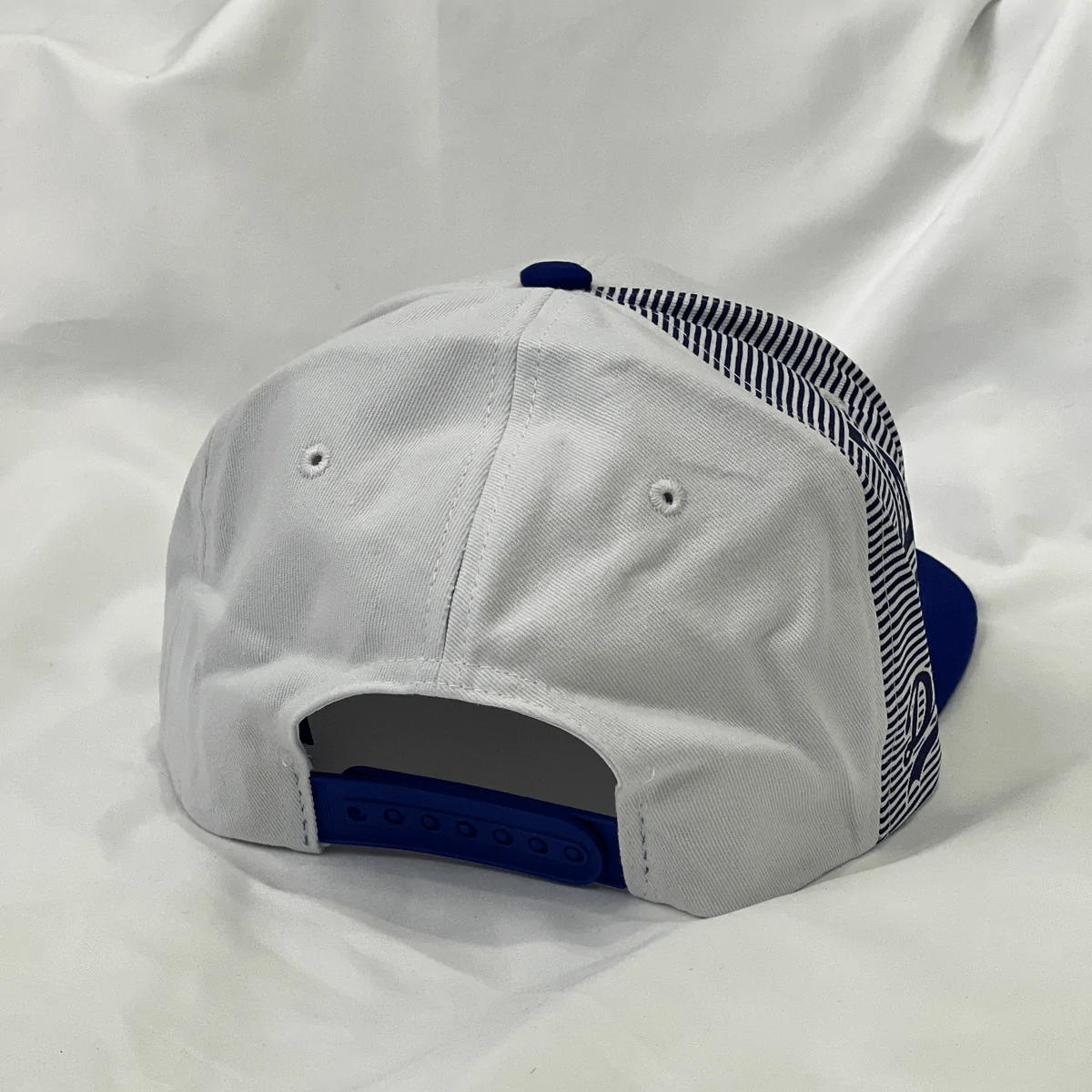 LOS ANGELES DODGERS MEN'S WHITE BLUE 9FIFTY NEWS ERAS MLB SNAP BACK CAP NEW - Image 4