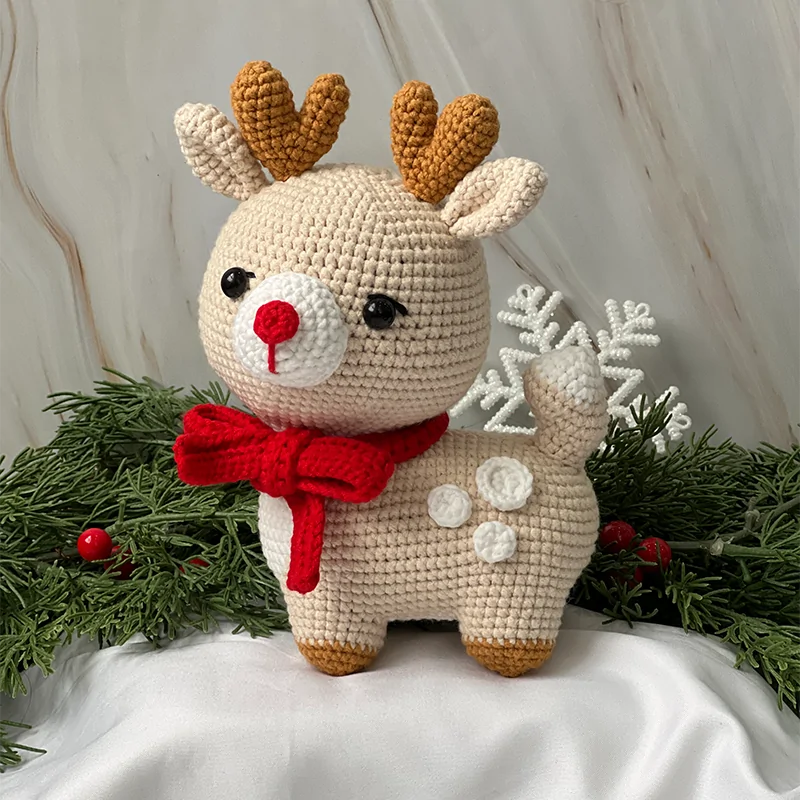 Rudolph the Red-Nosed Reindeer Crochet - Image 5