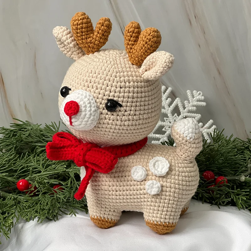 Rudolph the Red-Nosed Reindeer Crochet - Image 8