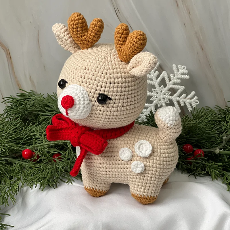 Rudolph the Red-Nosed Reindeer Crochet - Image 7