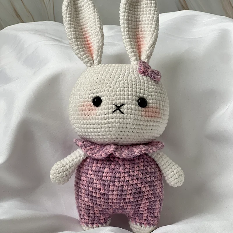 Ruffle Collar Bunny Crochet - Image 9