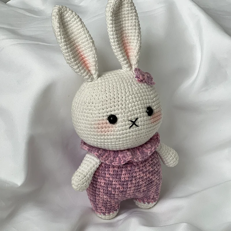 Ruffle Collar Bunny Crochet - Image 6