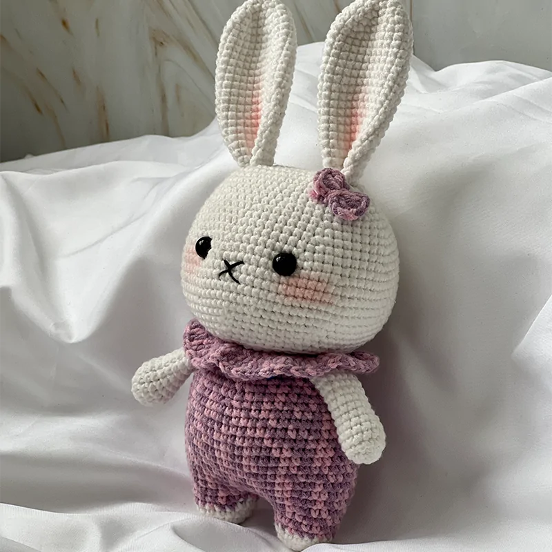 Ruffle Collar Bunny Crochet - Image 5