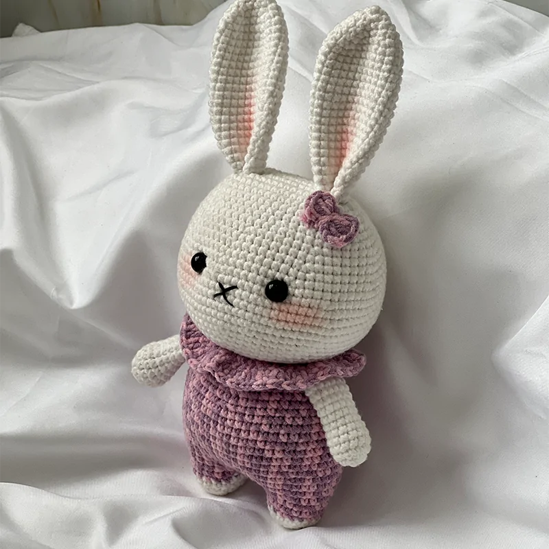 Ruffle Collar Bunny Crochet - Image 4