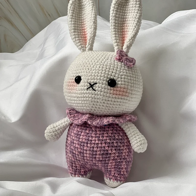 Ruffle Collar Bunny Crochet - Image 3