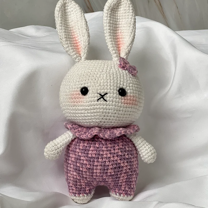 Ruffle Collar Bunny Crochet - Image 2