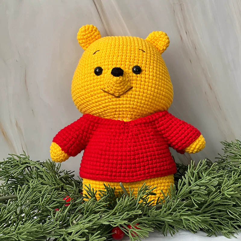 Winnie the Pooh Pooh Bear Crochet - Image 7